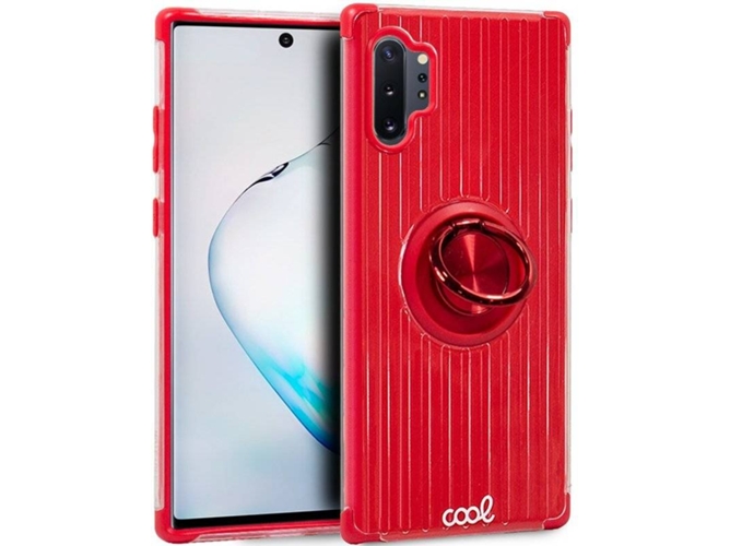 Carcasa Samsung Galaxy Note 10+ COOL Hard Anillo Rojo