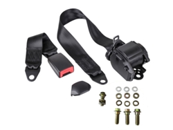 Cinturón De Seguridad Universal Ajustable De Tres Puntos Con Sistema De Retracción Automática Henten Home (45 Cm)