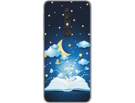 Carcasa Alcatel 1X (2019) TUMUNDOSMARTPHONE Libro Cuentos Multicolor