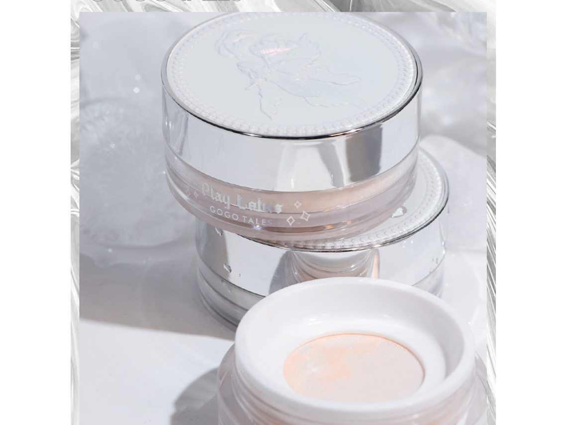 Gogo Tales Honey Control Polvos De Maquillaje Resistentes Al Aceite Y Al Agua Para Uso General