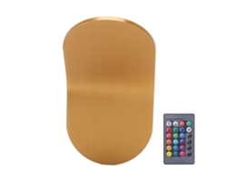 Rebe-lámpara De Pared Led De Aluminio Estilo Simple Rgb Luz Cálida Control Remoto Aplique Moderno Para Oficina Dormitorio Cocina