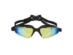 Junli-gafas De Natación Antivaho Hd Impermeables De Silicona Con Visión Amplia Y Antivaho Para Adultos Y Niños, Color Negro