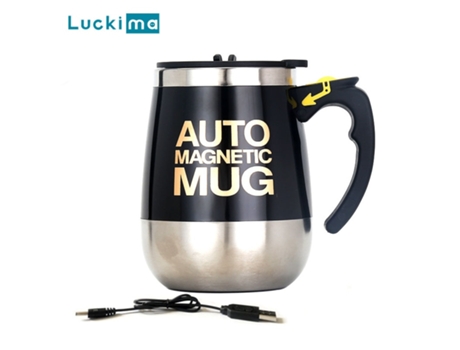 Taza XGF USB recargable automático auto agitación taza magnética nueva creativa eléctrica mezclador inteligente café leche mezcla taza botella de a...