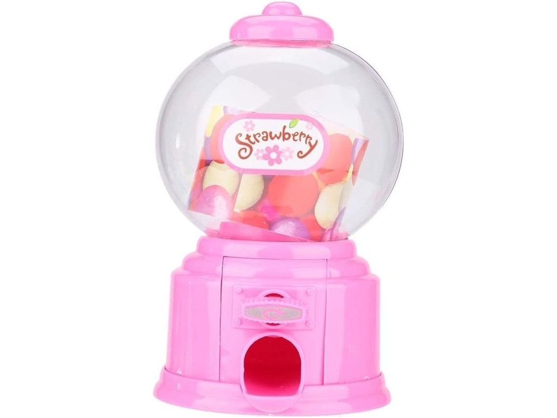 Máquina Expendedora De Dulces Portátil Para Niños, Mini Dispensador De Chicles De Plástico, Caja De Ahorros