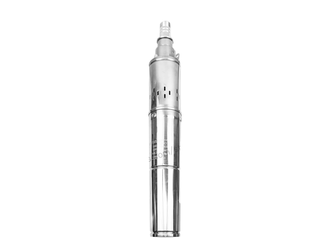 Bomba de tornillo solar de CC para pozo profundo, 750 W, 100 m de altura, 400 W, 48 V CC, OEM