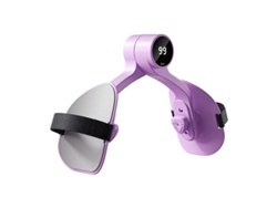 Entrenador de suelo pélvico con 3 velocidades, asas de EVA y contador LED CZHHMART (morado)
