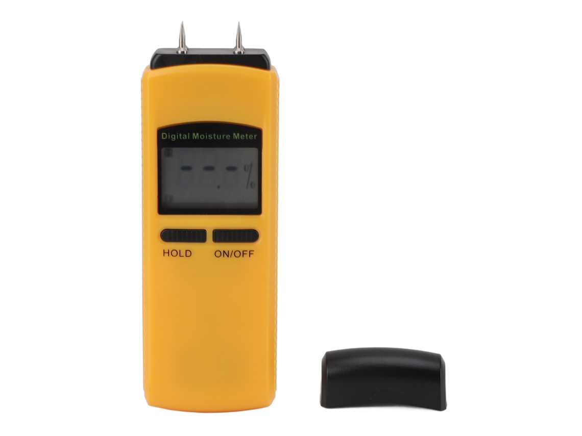 Máquina De Medir Humedad De Madera Portátil Digital Detector Lcd Para Leña Pared Papel Suelo