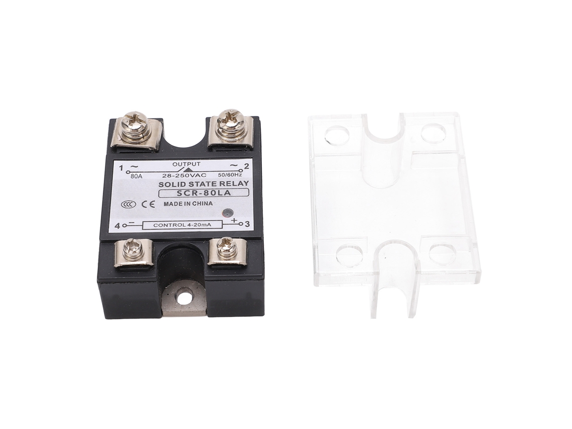 2026dz-módulo De Relé De Estado Sólido 80a Entrada 4-20ma Intelligent 28-250v Ac Ssr
