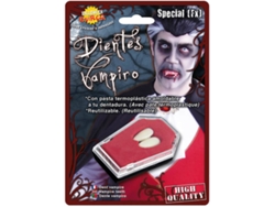 Accesorios de Halloween DISFRAZZES Colmillos de Vampiro Medianos con Pasta Termoplástica