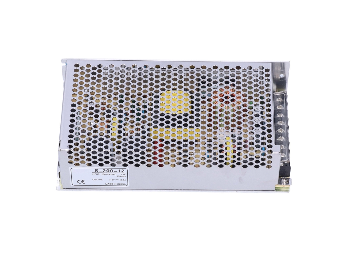 Fuente De Alimentación Conmutada, Convertidor De Voltaje Cc Para Tiras De Led, Monitores De Proyectos Informáticos Y Cámaras Ac240vs-200-12