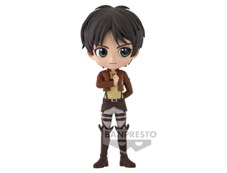 Figura Eren Yeager (Ver. A) Attack On Titan - Q Posket 14cm BANPRESTO