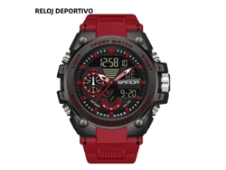 Reloj electrónico digital multifuncional para hombre, resistente al agua, para deportes al aire libre.
