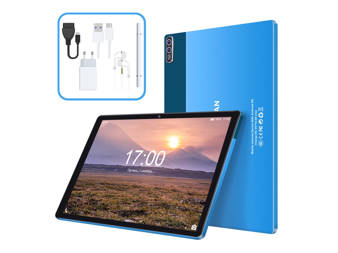 Tablet WUXIAN K50 Android 11 4GB 64GB  10.1 Bluetooth Wifi Lte