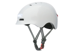 Vlrla-casco De Bicicleta Led Con Luz Recargable Usb, Casco Protector Con Luz De Advertencia Para Bicicleta, Patinete, Ciclismo Nocturno Y Escalada