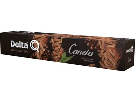 Cápsulas de Café DELTA Q Cinnamon (10 unidades - Intensidade 7)