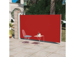 Toldo Exterior | Toldo Parasol | Toldo Lateral Retráctil De Jardín Rojo 160x300 Cm Wsd422186