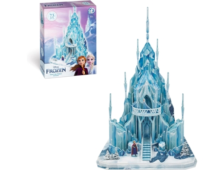 Puzzle 3D TOYTOWN Frozen - Castillo helado (73 Peças)