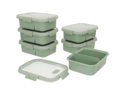 Curver Pack 6 Recipientes Herméticos 20x15x7 Cm (0,6+0,3l)