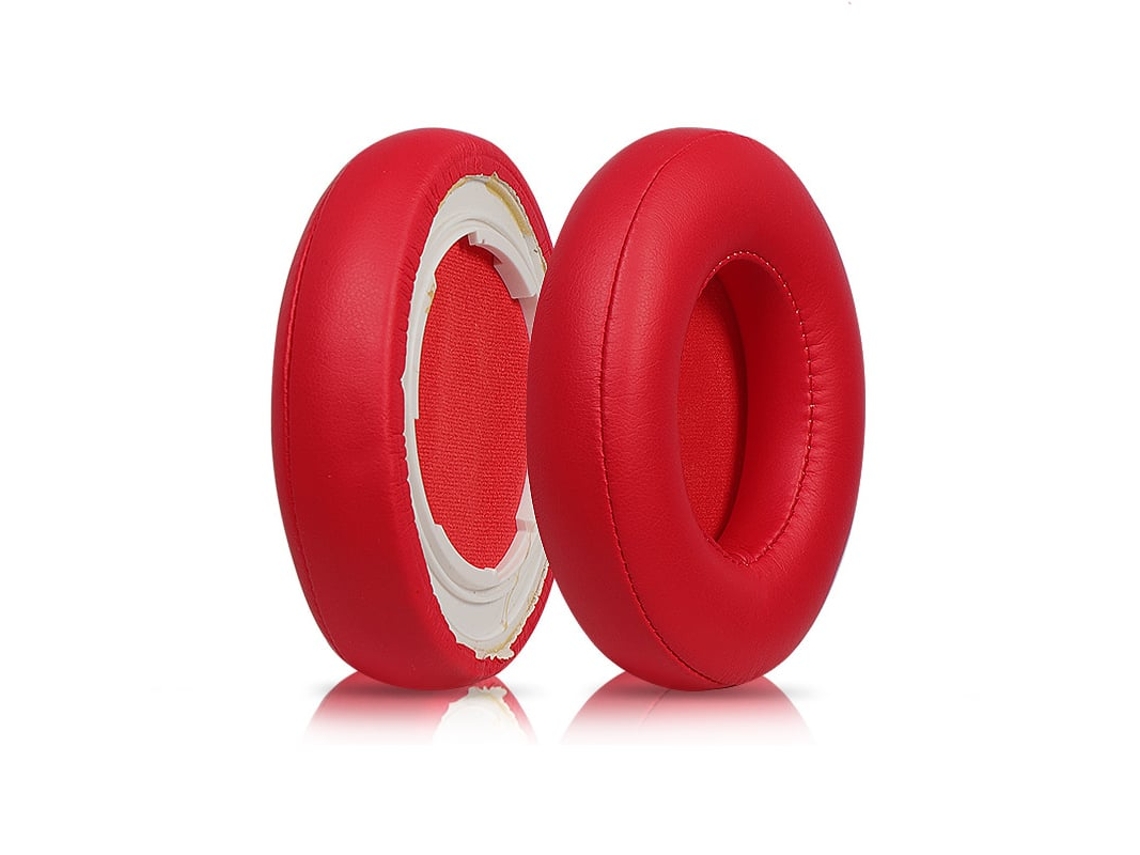 Almohadillas de repuesto para auriculares Szsmart con estampado rojo