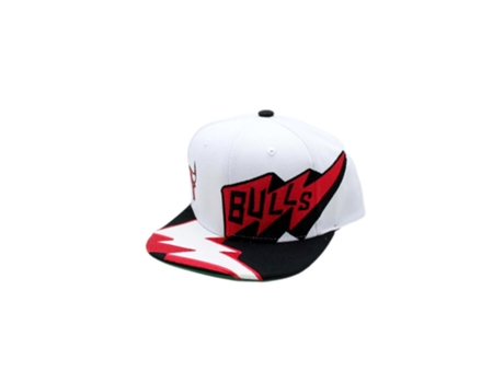 Gorra Blanca Bulls Fastime Snapback