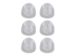 6 Pares De Puntas De Repuesto Para Auriculares, De Silicona Suave Con Orificio Interior De 4,5 Mm