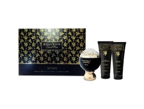 AFNAN Souvenir Desert Rose Dárková Sada Edp 100 Ml Sprchový Gel 100 Ml a Tělové Mléko 100 Ml 100Ml