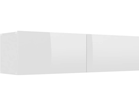 Mueble para la televisión VIDAXL Blanco Madera contrachapada (120x30x30 cm)