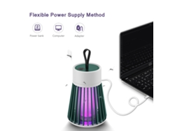 Lámpara Antimosquitos Eléctrica Recargable Portátil, Trampa Para Insectos, Ideal Para El Hogar, El Dormitorio Y Para Acampar.