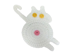 HYMNORA Posavasos con temática de gatos - Regalo para amantes de felinos, aislante térmico