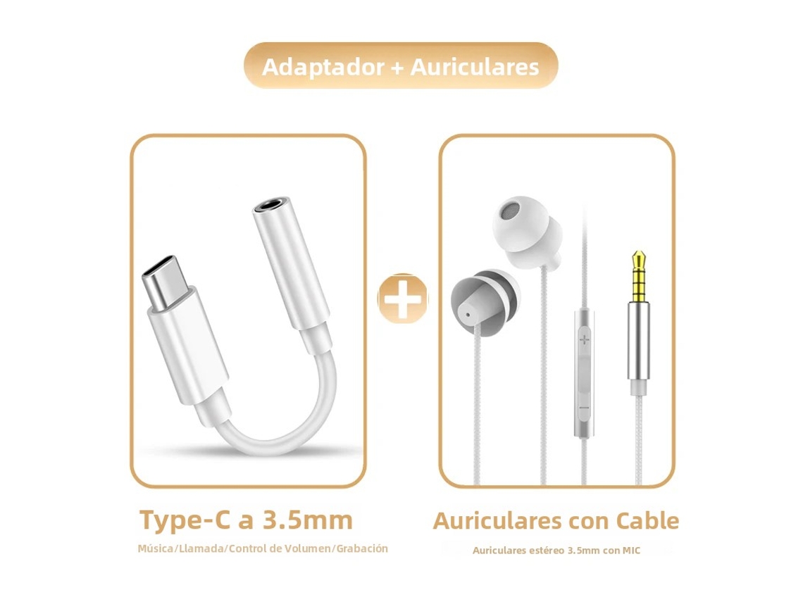 Fones de Ouvido Sem Fio MDUG Estéreo para Dormir com Graves Potentes de Silicone (brancos, Tipo C)