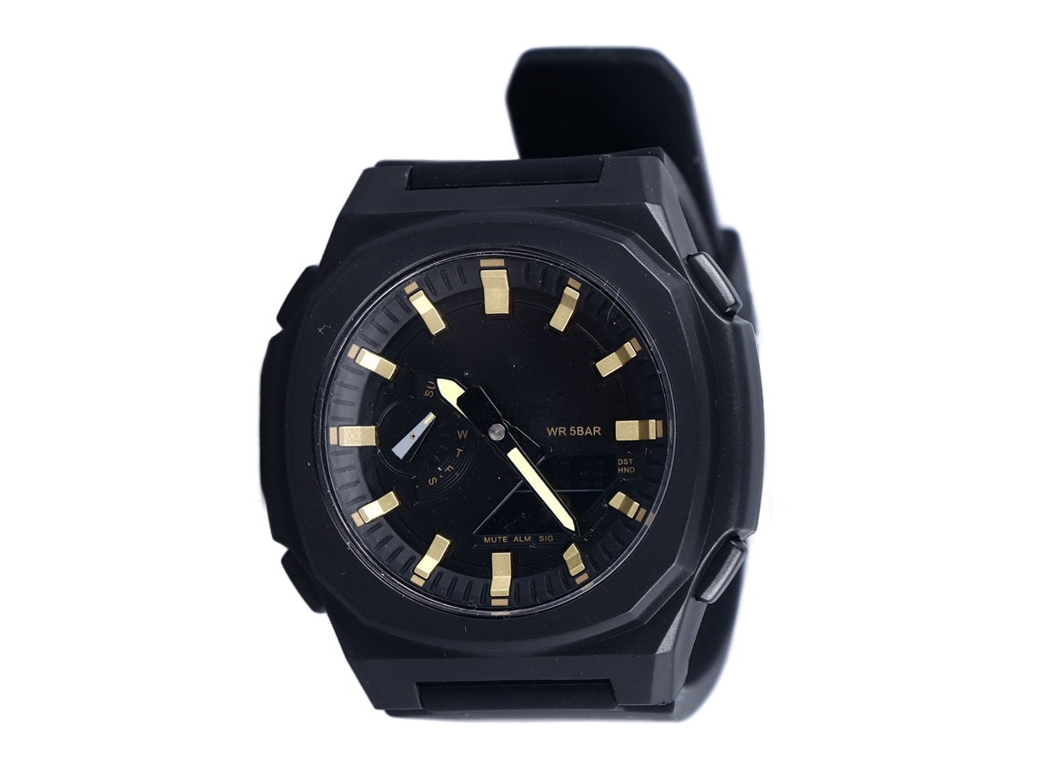 Reloj Deportivo Luminoso E Impermeable Para Hombre, Ideal Para Negocios Y Trabajo, Con Doble Pantalla.