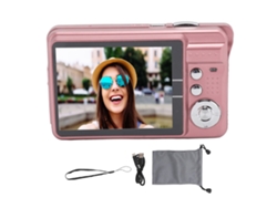 Cámara digital compacta 4K, cámara portátil para adolescentes, cámara de bolsillo para viajes.