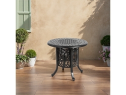 Mesa De Aluminio Con Cubitera Y Patas Ajustables Para Uso Exterior.