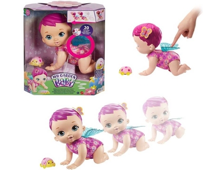 Muñeca MATTEL My Garden Baby Ríe y Gatea (Edad Mínima: 3 años)
