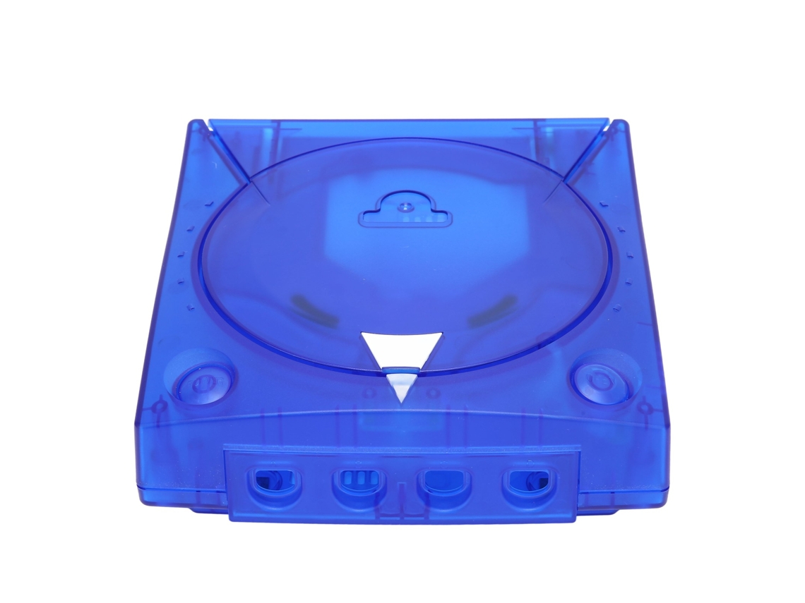 Cubierta De Plástico Translúcido Para Consola Sega Dreamcast Dc - Carcasa De Repuesto Con Protector