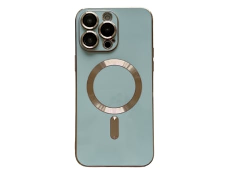 Lente para Telefono Mobile Phone Cases Magsafe Plating With para iPhone 12 Pro Max Piel Sintética Verde