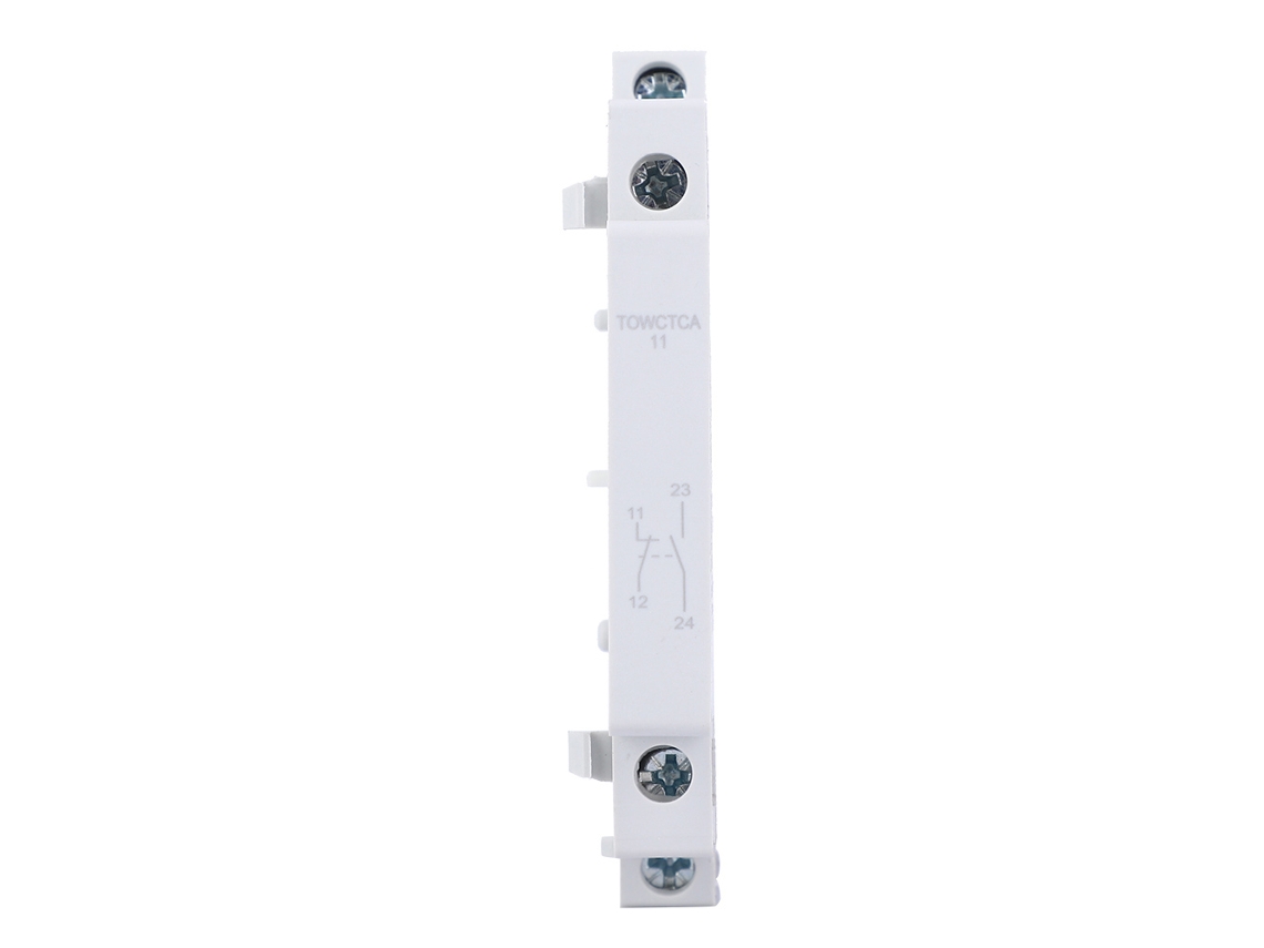 Accesorio Auxiliar Para Contactor Modular Doméstico Pequeño 1no1nc Para Control Inteligente