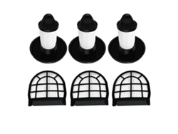6pcs filtro hepa para tubarão lz600 lz601 lz602 lz602c aspirador de pó