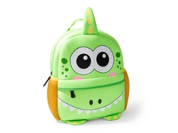 Mochila escolar infantil con estampado animal en 3D, ideal para viajes, uso diario, como mochila para libros o para actividades al aire libre.