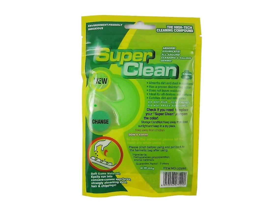 Gel limpiador de rejillas de ventilación para coche, limpiador de teclados, removedor de polvo universal. ELECTVAULT1