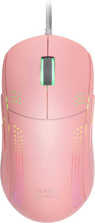 Ratón Gaming MARS GAMING MMPROP (32000 dpi - Rosa)