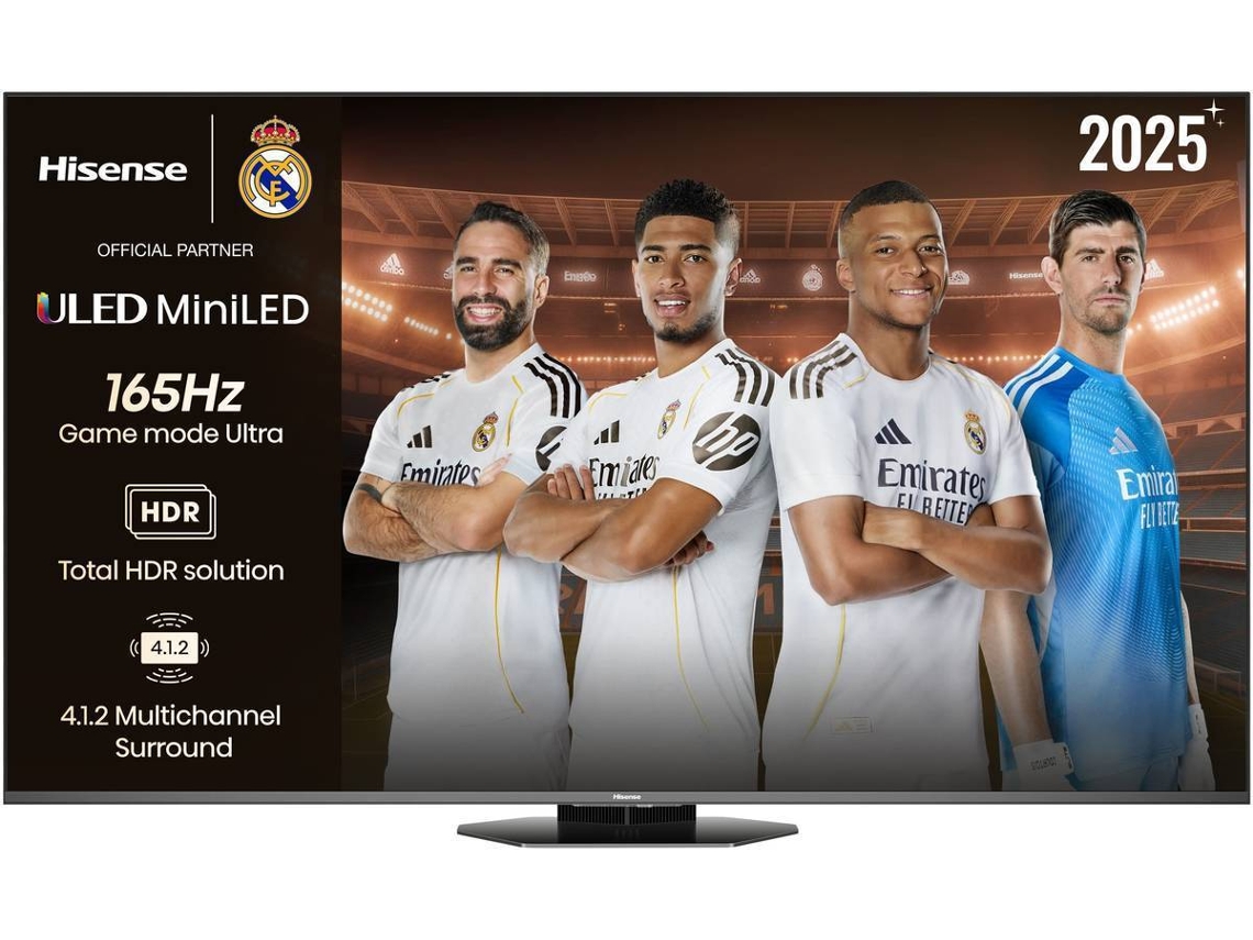 TV HISENSE 65U8Q (Mini LED 165Hz - 65'' - 164 cm - 4K Ultra HD - Smart TV)