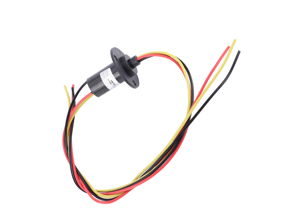 Mini Anillo Colector De 3 Cables, 250 Rpm, 15 A, 0-600 V Para Generador De Energía De Turbina Eólica.