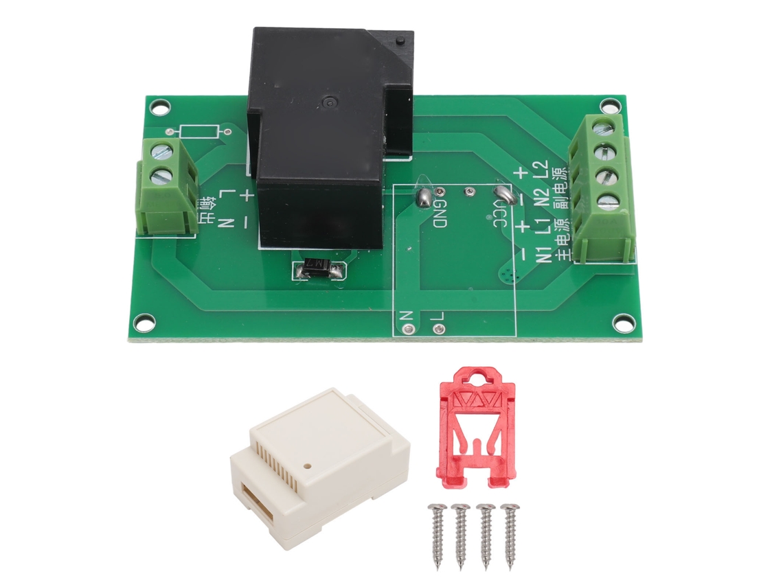 Módulo De Interruptor De Batería Automático, Fuente De Alimentación Estable De 5 V Cc Y 30 A Con Carcasa
