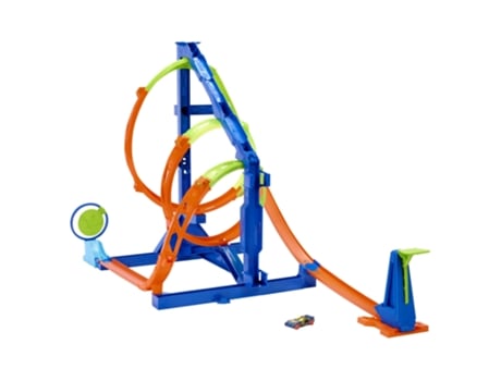 Set de pistas y vehículo HOT WHEELS Set (6 anos)