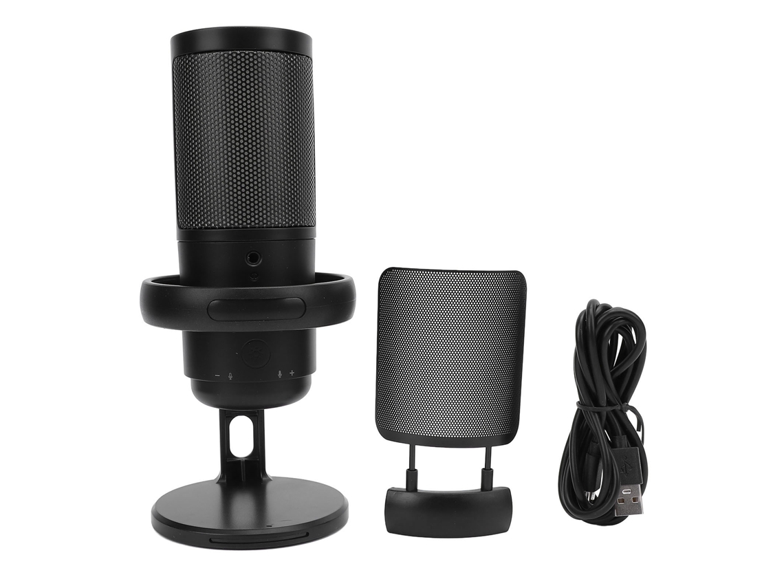 Microfone para Jogos EOOCOO (mudo Rápido Luz Rgb)