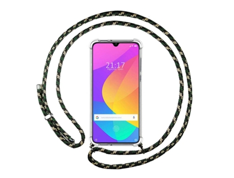 Carcasa Xiaomi Mi A3 TUMUNDOSMARTPHONE Colgante Verde