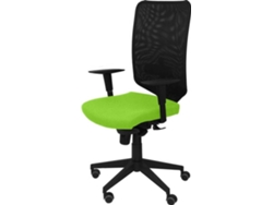 Silla de Escritorio Operativa PYC Ossa N Verde con ruedas antiarañazos (Brazos Ajustables - Malla)
