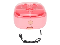 Máquina Calentador De Cera Eléctrica Con Tapa Transparente Y Control De Temperatura, Olla De Silicona Suave