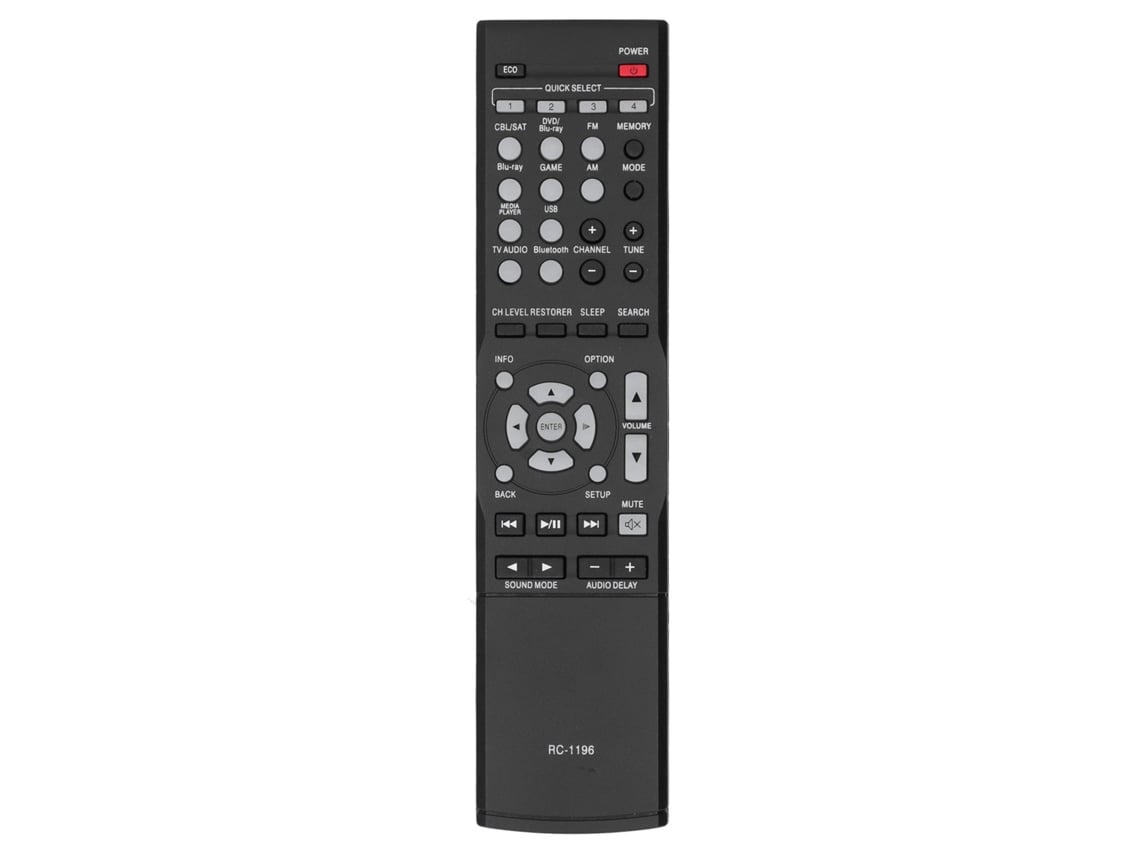 Control Remoto Rc1196 Para Receptor De Audio Y Video Denon Avr-x520bt Y Avr-s500bt.